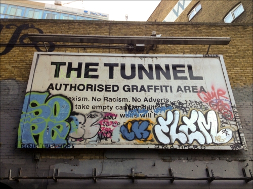 Graffiti Tunnel - London